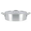 BUDINERA 50 CMS. MEDIDAS 50 X 17 CAP:33LTS ALUMINIO 1.25 MM AMIGO 