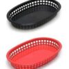 CANASTA PARA CENTRO DE MESA ROJA DE LUJO 