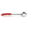 CUCHARA DE SERVIR ACERO INOX MANGO ROJO 2 OZ PERFORADA 