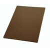 TABLA DE CORTE ALTA DENSIDAD 15X20X1/2PG CAFE 