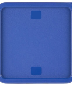 TAPA CUADRADA PLASTICA AZUL PARA 10L Y 15L 