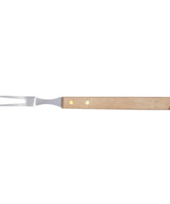 TENEDOR 21PG ACERO INOXIDABLE MADERA 