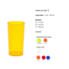 VASO JAIBOLERO POLICARBONATO 13 OZ / 400 ML (48 PIEZAS POR CAJA) TP