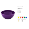 PLATO CEREALERO CHICO POLIPROPILENO 14.0 CM / 400 ML (100 PIEZAS POR CAJA) TP