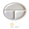 PLATO CON DIVISION POLICARBONATO (54 PZS. POR CAJA)