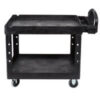 CARRO DE SERVICIO UTILITARIO MARCA Rubbermaid MODELO FG4528BK