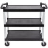 CARRO DE SERVICIO UTILITARIO MARCA Cambro MODELO BC340KDBK