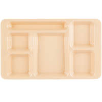 CHAROLA DE 6 COMPARTIMENTOS MARCA Cambro MODELO 1596CWBG