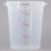 CONTENEDOR REDONDO DE 8 Qt. DE POLIPROPILENO RFS8PP MARCA Cambro
