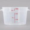 CONTENEDOR REDONDO DE 12 Qt. DE POLIPROPILENO RFS12PP MARCA Cambro