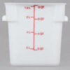 CONTENEDOR CUADRADO DE 8 Qt. DE POLIETILENO 10733 MARCA Carlisle
