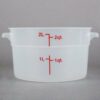 CONTENEDOR REDONDO DE 2 Qt. DE POLIPROPILENO RNDTR2 MARCA Choice