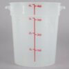 CONTENEDOR REDONDO DE 4 Qt. DE POLIPROPILENO RNDTR4 MARCA Choice