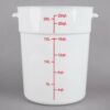 CONTENEDOR REDONDO DE 22 Qt. DE POLIPROPILENO RNDWH22 MARCA Choice