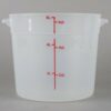 CONTENEDOR REDONDO DE 6 Qt. DE POLIPROPILENO RNDTR6 MARCA Choice