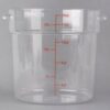 CONTENEDOR REDONDO DE 18 Qt. DE POLICARBONATO RNDCL18 MARCA Choice
