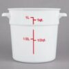 CONTENEDOR REDONDO DE 1 Qt. DE POLIPROPILENO RNDWH1 MARCA Choice