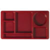 CHAROLA DE 6 COMPARTIMENTOS MARCA Cambro MODELO 915CWCR