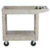 CARRO DE SERVICIO UTILITARIO MARCA Rubbermaid MODELO FG4589BG