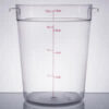 CONTENEDOR REDONDO DE 8 Qt. DE POLICARBONATO RFSCW8 MARCA Cambro