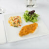 PLATO Cuadrado DE 22.9 cms LINEA: Slate MARCA:World Tableware MOD:SL-9C