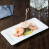 PLATO Rectangular DE 19.1x10.8 cms LINEA: Slate MARCA:World Tableware MOD:SL-33