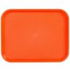 CHAROLA DE SERVICIO PP 12*16pg NARANJA