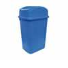 BOTE BASURA REC 60 LITROS PLASTICO AZUL