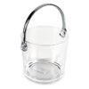 BALDE PARA HIELO TRANSPARENTE 1L