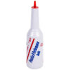 BOTE DE PLASTICO PARA PRACTICANTE EN BLANCO