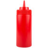 RECIPIENTE PARA ADEREZO ROJO 16 oz