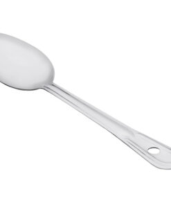 CUCHARA PARA COCINAR ACERO INOX 11pg LISA