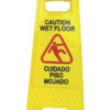 LETRERO pgPISO MOJADOpg PRECAUCION AMARILLO PLASTICO