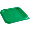 TAPA PLASTICA CUADRADA PARA RECIPIENTE COMPATIBLE 2L Y 4L VERDE